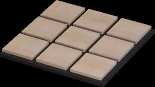 Pannelli fonoassorbenti 30x30 cm — Conf. 6 pz — immagine 2 di 4