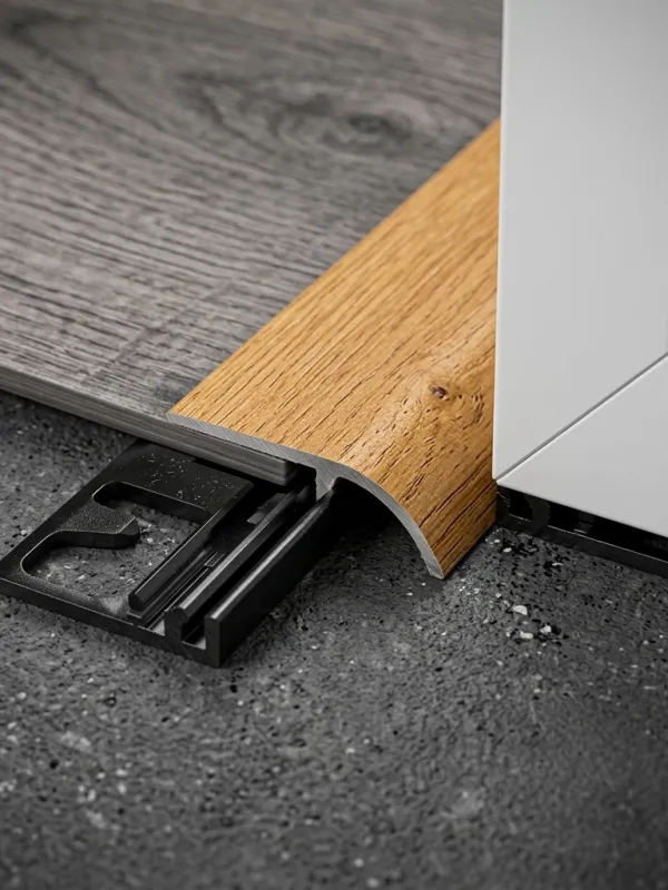 Profilo di chiusura PVC rivestimento — Barra 2,4 m