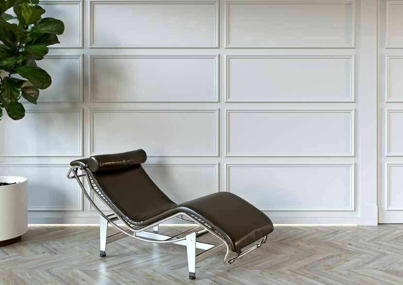 Pavimento SPC AC5 5,5 mm posato in ambiente residenziale