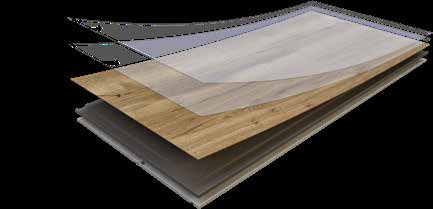 Struttura di Pavimento SPC AC4 5,5 mm — Base evoluto